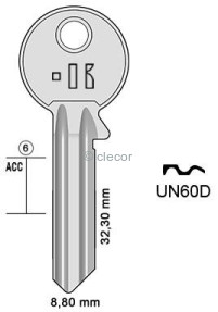 CLE PLATES UN60D Clés Plates