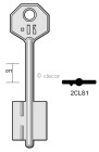 CLE DOUBLE PANNETON 2CLS1