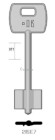 CLES DOUBLE PANNETON 2ISE7