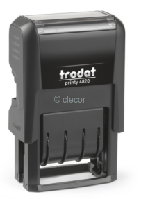 TAMPON TRODAT 4820 DATEUR AVEC HAUTEUR DE CARACTERES DE 4 mm Tampon Dateur