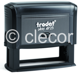 TAMPON TRODAT 4925 NOIR POUR 6 LIGNES 82 X 25