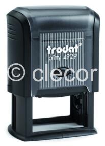TAMPON TRODAT 4929 NOIR POUR 7 LIGNES 50 X 30