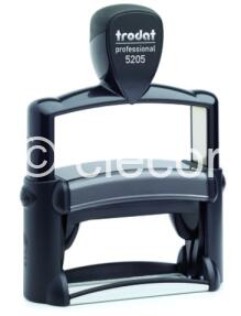 TAMPON TRODAT 5205 NOIR POUR 6 LIGNES 70 X 25