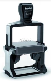 TAMPON TRODAT 5208 NOIR POUR 10 LIGNES 68 X 47