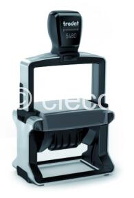 TAMPON TRODAT 5480 NOIR DATEUR - 13 LIGNES 68 X 47 Tampon Dateur