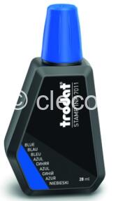 7011 - ENCRE BLEU A BASE D'EAU POUR REENCRER LES ENCREURS