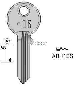 CLE PLATES ABU19S Clés Plates