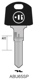 CLE A TÊTE PLASTIQUE ABU65SP Clés Auto
