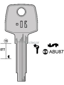 CLE A POINTS ABU87 Clés à Points