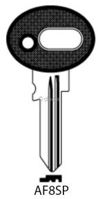 CLE A TETE PLASTIQUE AF8SP