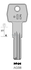 CLE A POINTS AGB8 Clés à Points