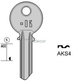 CLE PLATE AKS4 Clés Plates