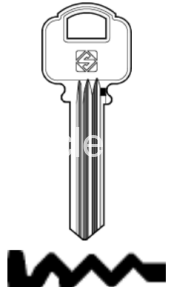 CLE PLATE ALA1R