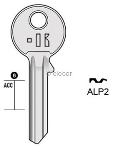 CLE PLATES ALP2 Clés Plates