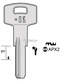 CLE A POINTS APX2 Clés à Points