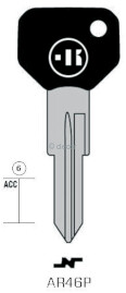 CLE A TÊTE PLASTIQUE SPÉCIALES AR46P Clés Auto