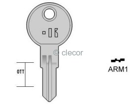 CLE PLATES ARM1 Clés Plates