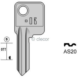CLE PLATE AS20 Clés Plates