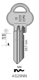 CLE PLATES AS29NN Clés Plates