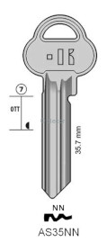 CLE PLATE AS35NN Clés Plates
