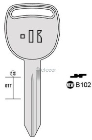 CLE PLATE B102 Clés Plates