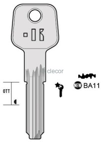 CLE A POINTS BA11 Clés à Points
