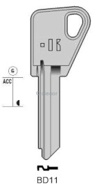 CLE PLATES BD11 Clés Plates