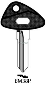 CLE A TETE PLASTIQUE BM38P