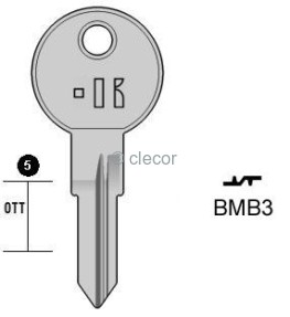 CLE PLATES BMB3 Clés Plates