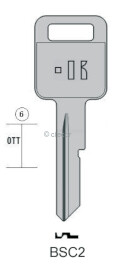 CLE PLATES BSC2 Clés Plates