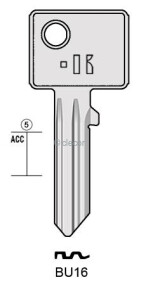 CLE PLATE BU16 Clés Plates