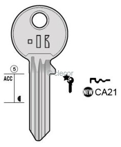 CLE PLATE CA21 Clés Plates