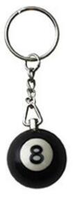 PORTE CLE BILLARD SMILEY