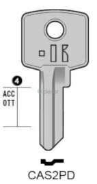 CLE PLATES CAS2PD Clés Plates