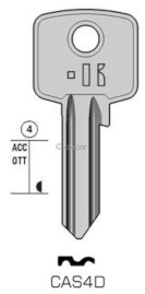 CLE PLATE CAS4D Clés Plates