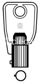 CLE TUBULAIRE CH9T
