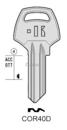 CLE PLATE COR40D Clés Plates