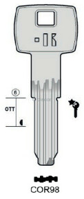 CLE A POINTS COR98 Clés à Points