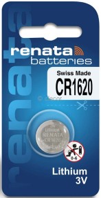 BOITE DE 10 BLISTERS RENATA CR1620 Les piles