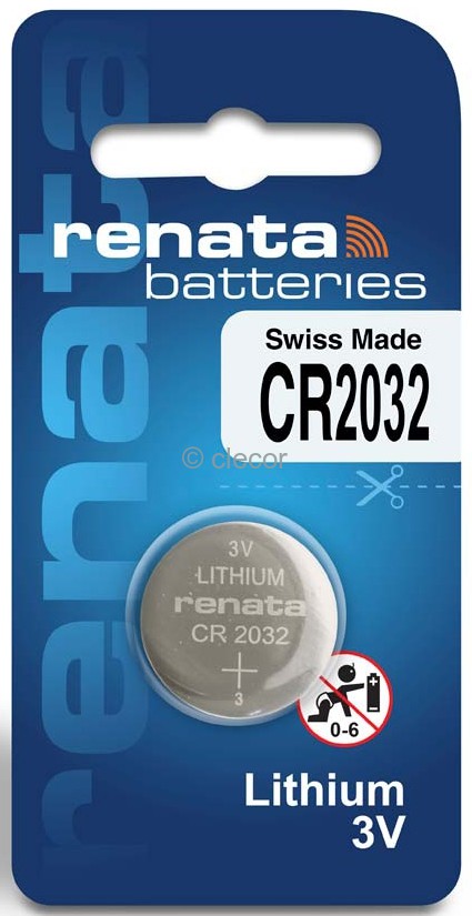 cr2032 pile bouton renata