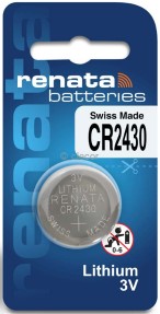 BOITE DE 10 BLISTERS RENATA CR2430 Les piles