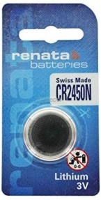 BOITE DE 10 BLISTERS RENATA CR2450 Les piles