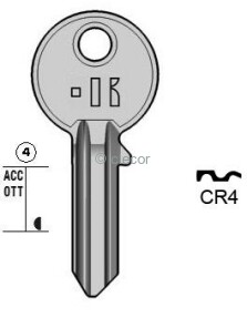 CLE PLATE CR4 Clés Plates