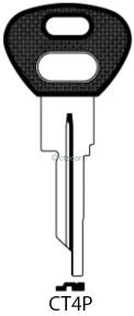 CLE A TETE PLASTIQUE CT4P