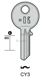 CLE PLATES CY3 Clés Plates