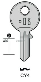 CLE PLATE CY4 Clés Plates