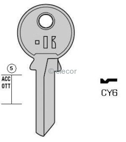 CLE PLATES CY6 Clés Plates