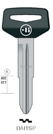 CLE A TÊTE PLASTIQUE DAI1SP Clés Auto