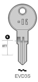 CLE PLATES EVD3S Clés Plates