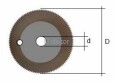 FRAISE 01F HSS POUR FUTURA 60,4 x 3,05 X 9,52